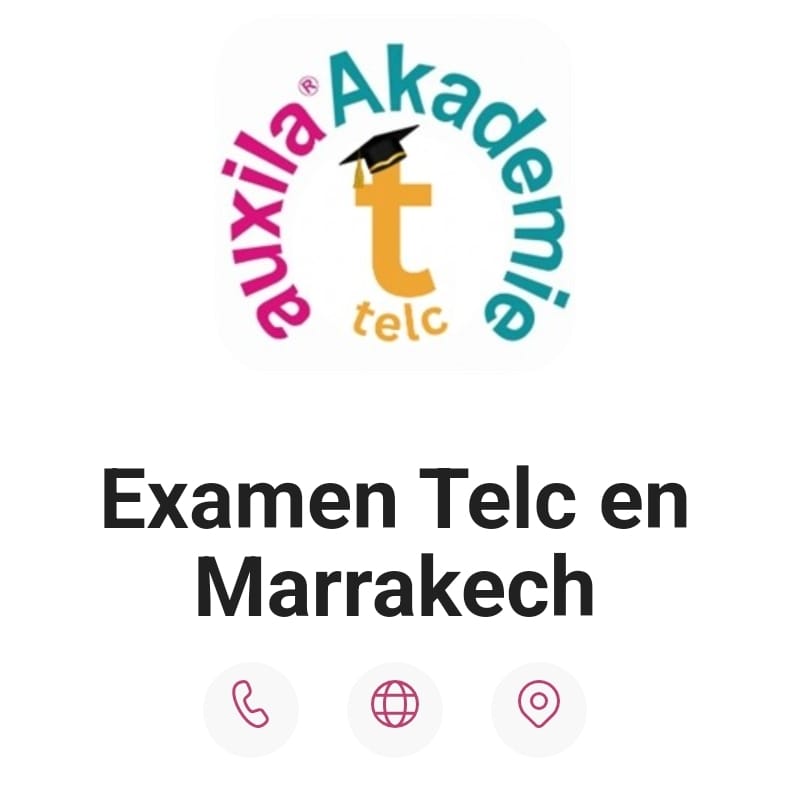 Examen telc marrakech
